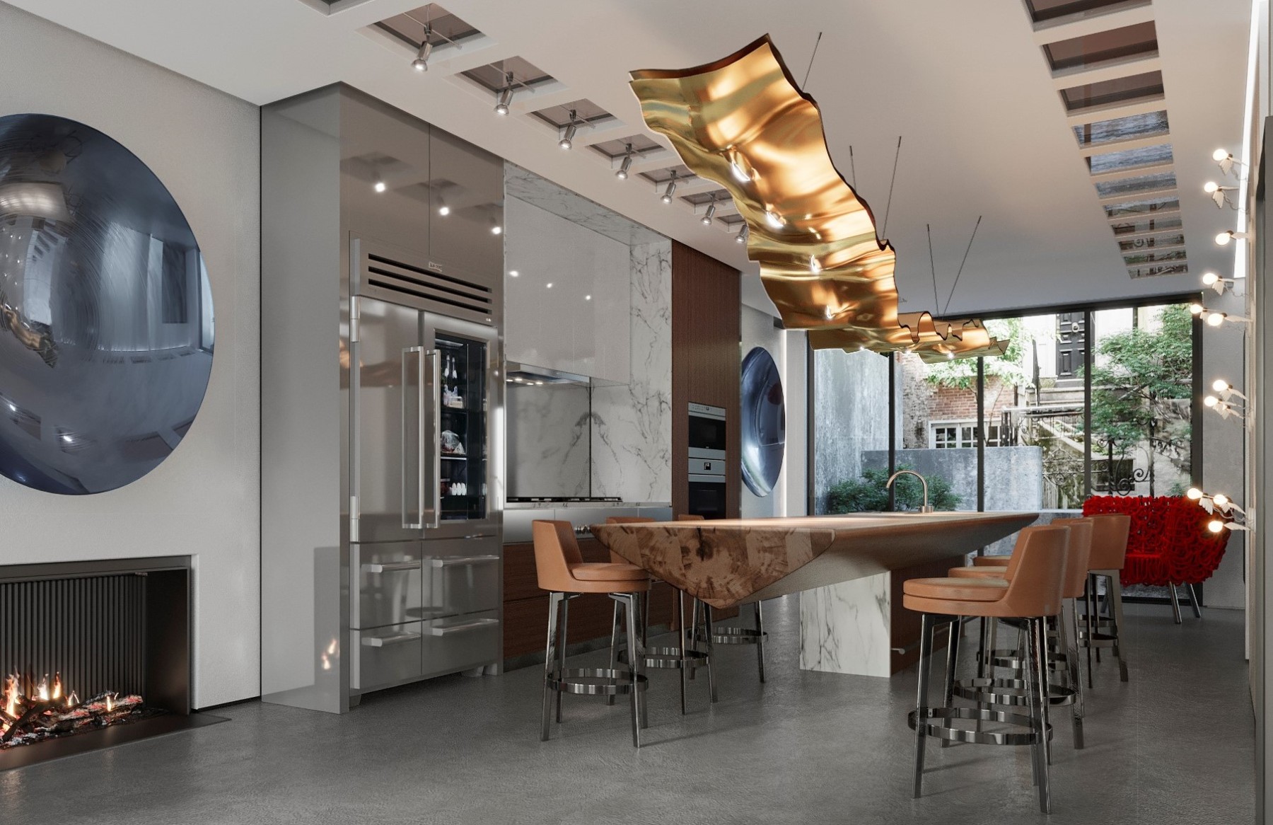 Brownstone, West Village, NY 10014